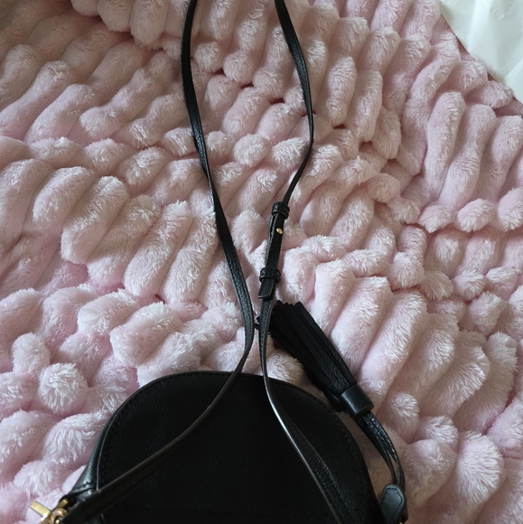 GUC Small round Leather black Tory Burch Bag - Picture 11 of 15